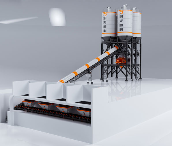 頂置式混凝土攪拌站